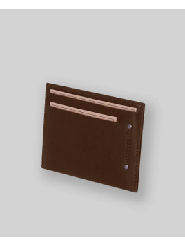 Les Ateliers Foures 947 - CUIR DE VACHETTE - COGNAC fourès baroudeur pochette identitée Porte-cartes