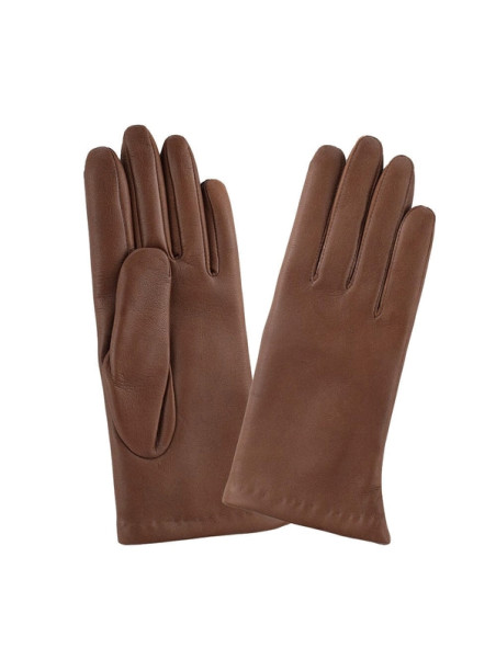 Glove Story 21283CA - CUIR D'AGNEAU - BRUN glove story-doublé cachemire-gants femme Gants