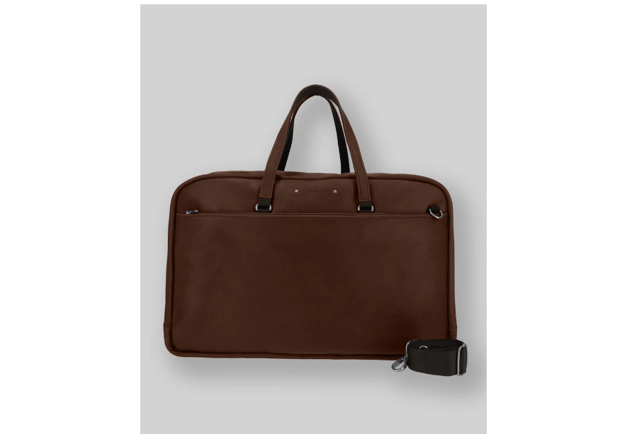Les Ateliers Foures 9920 - CUIR DE VACHETTE - COGNAC sac de voyage cuir baroudeur polochon 52cm Sacs de voyage