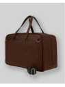 Les Ateliers Foures 9920 - CUIR DE VACHETTE - COGNAC sac de voyage cuir baroudeur polochon 52cm sacs-de-voyage