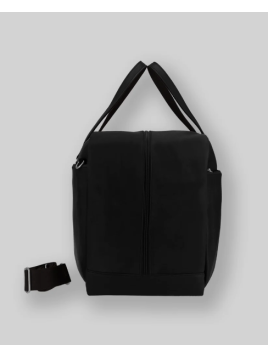 Les Ateliers Foures 9920 - CUIR DE VACHETTE - NOIR sac de voyage cuir baroudeur polochon 52cm Sacs de voyage