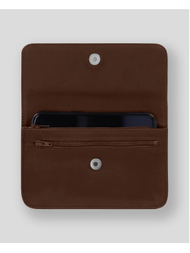 Les Ateliers Foures 999 - CUIR DE VACHETTE - COGNAC les ateliers foures baroudeur - pochette ceinture Sacs banane / Sacs bandoul