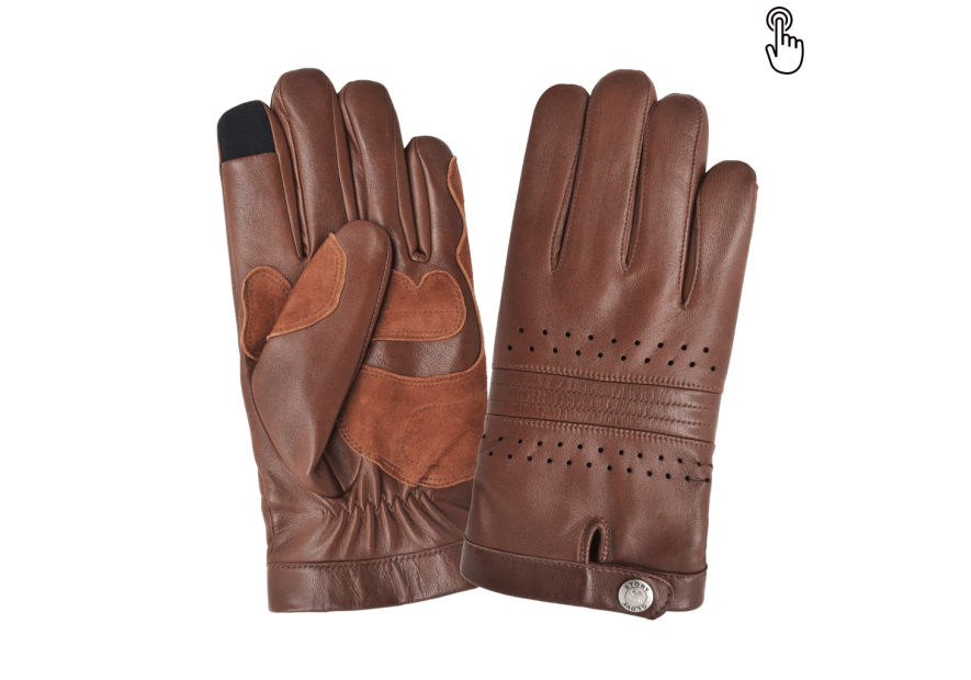 Glove Story 60015M - CUIR D'AGNEAU - CORK -  glove story-ganst cuir vélo-gants homme Gants
