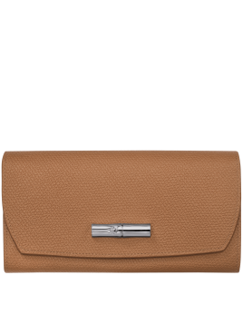 Longchamp 3146/HPN - CUIR DE VACHETTE - NA Roseau - Portefeuille long à rabat Portefeuilles