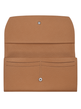 Longchamp 3146/HPN - CUIR DE VACHETTE - NA Roseau - Portefeuille long à rabat Portefeuilles