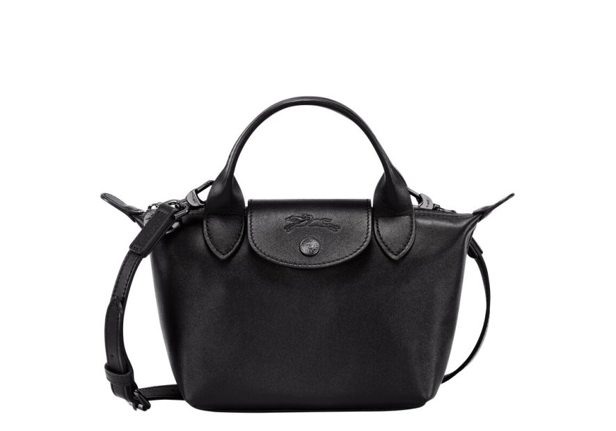 Longchamp 1500987 - CUIR DE VACHETTE - NOI sac à main xs longchamp le pliage xtra Sacs à mains