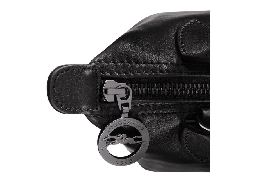 Longchamp 1500987 - CUIR DE VACHETTE - NOI sac à main xs longchamp le pliage xtra Sacs à mains