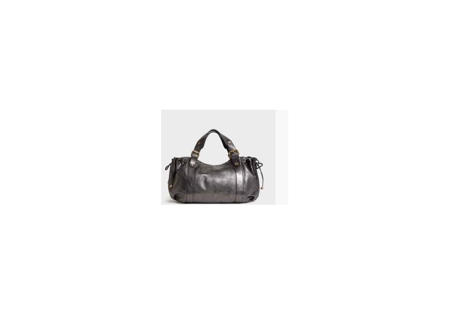 Gerard Darel 24H/446 - CUIR DE CHEVRE - ASPHA sac porté main 24 heures Sac business