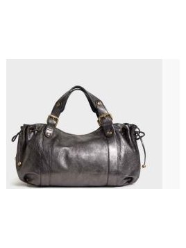 Gerard Darel 24H/446 - CUIR DE CHEVRE - ASPHA sac porté main 24 heures gérard darel métalisé Sacs à mains