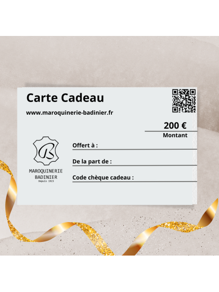 cadeau CARTE CADEAU 200€ - 200€ carte cadeau 200€ carte cadeau