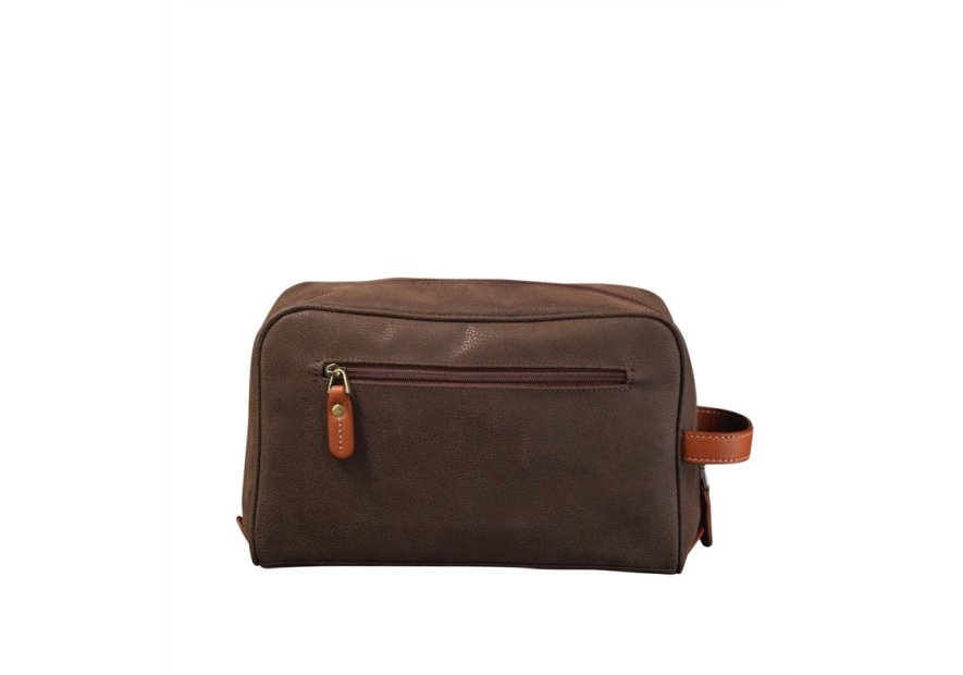 JUMP 4442NU - TEP ET CUIR - CHOCOLAT trousse de toilette souple uppsala Trousses de toilette