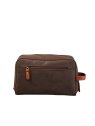 JUMP 4442NU - TEP ET CUIR - CHOCOLAT trousse de toilette souple uppsala trousses-de-toilette