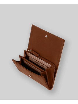 Les Ateliers Foures B55. - CUIR DE VACHETTE - FAUVE les ateliers fourès- baroudeuse- porte monnaie Porte-monnaie Femme