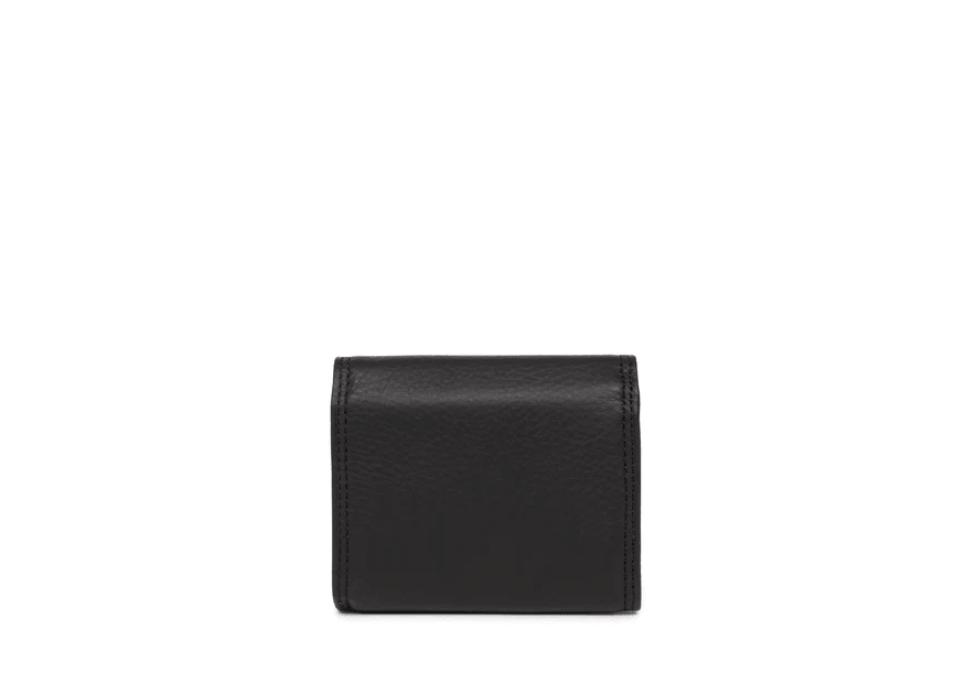 Lancaster 120-10 - CUIR DE VACHETTE - NOIR porte monnaie/billet boite soft vintage Portefeuilles