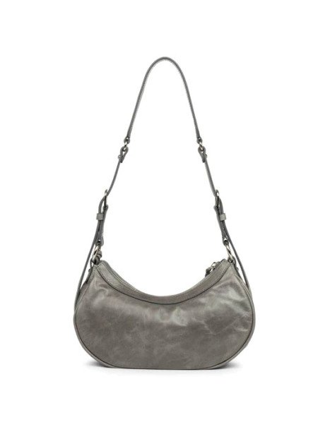 Lancaster 577-19 - CUIR DE VACHETTE - GRIS lancaster - rétro chouchou - besace banane s Sac business