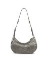 Lancaster 577-19 - CUIR DE VACHETTE - GRIS lancaster - rétro chouchou - besace banane s sac-business