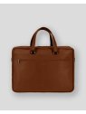 Les Ateliers Foures 9519 - CUIR DE VACHETTE - FAUVE les ateliers fourés-baroudeur-porte document l sac-business