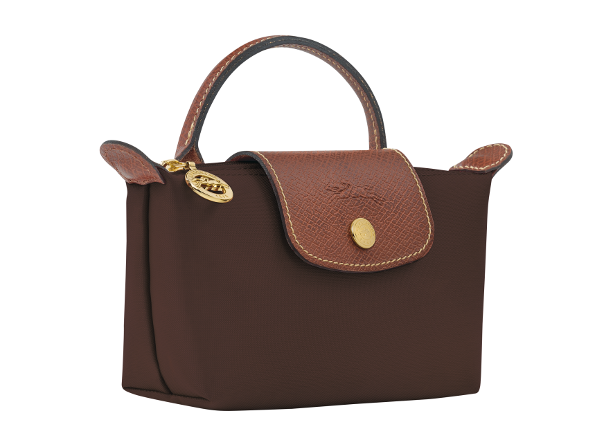 Longchamp 34175089 - TOILE - EBENE - P81 trousse le pliage original longchamp Pochettes