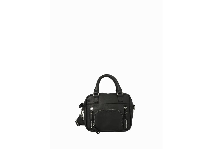 Nat & Nin MICRO MACY - CUIR DE VACHETTE -  micro macy- porté main xs Sac business