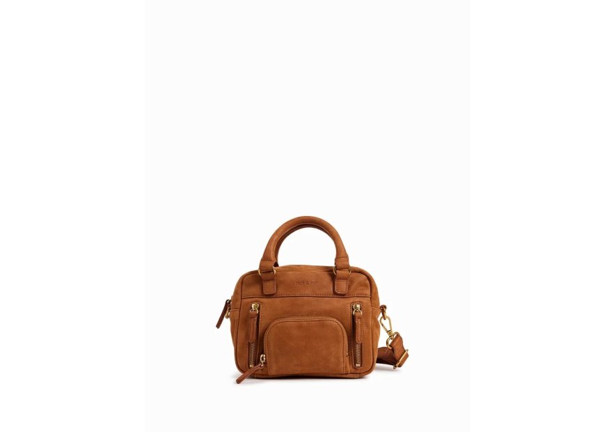 Nat & Nin MICRO MACY - CUIR DE VACHETTE -  micro macy- porté main xs Sac business