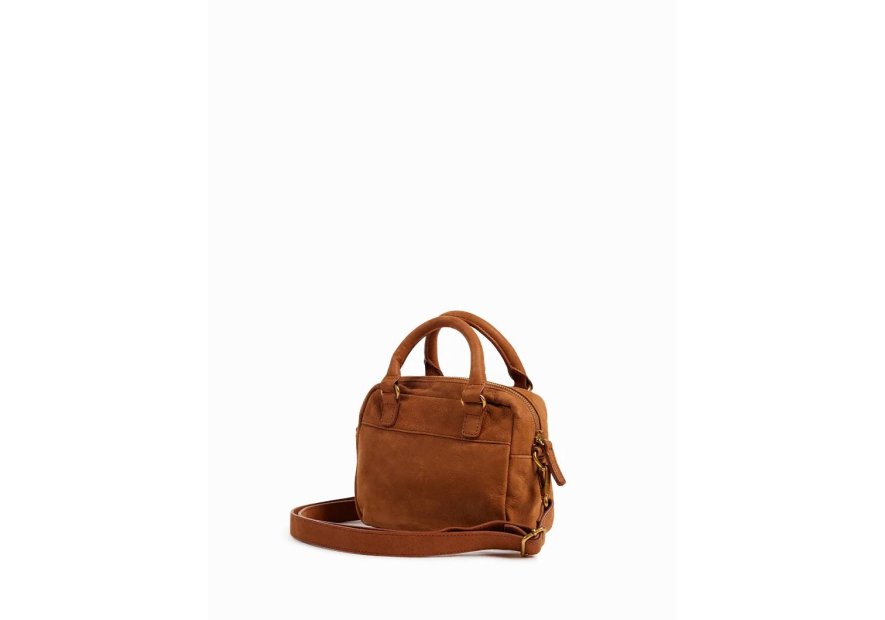 Nat & Nin MICRO MACY - CUIR DE VACHETTE -  micro macy- porté main xs Sac business