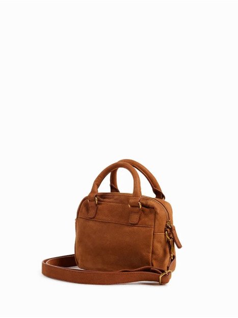 Nat & Nin MICRO MACY - CUIR DE VACHETTE -  micro macy- porté main xs Sac business