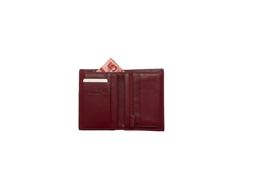 Serge Blanco VAN21019 - CUIR DE BOVIN - BORDE blanco-vancouver-portefeuille medium Portefeuilles