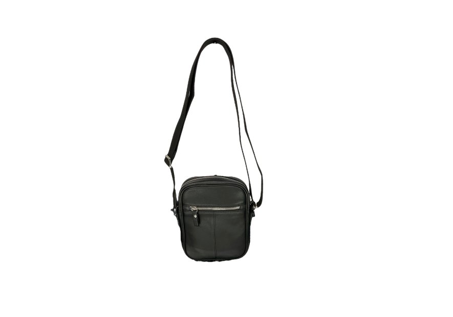 Serge Blanco ANC13007 - CUIR DE VACHETTE - NO blanco anchorage sac homme s Sacs bandoulière/Sacoches