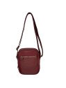 Serge Blanco VAN13009 - CUIR DE BOVIN - BORDE Sac moyen baggy Vancouver sacoche-homme