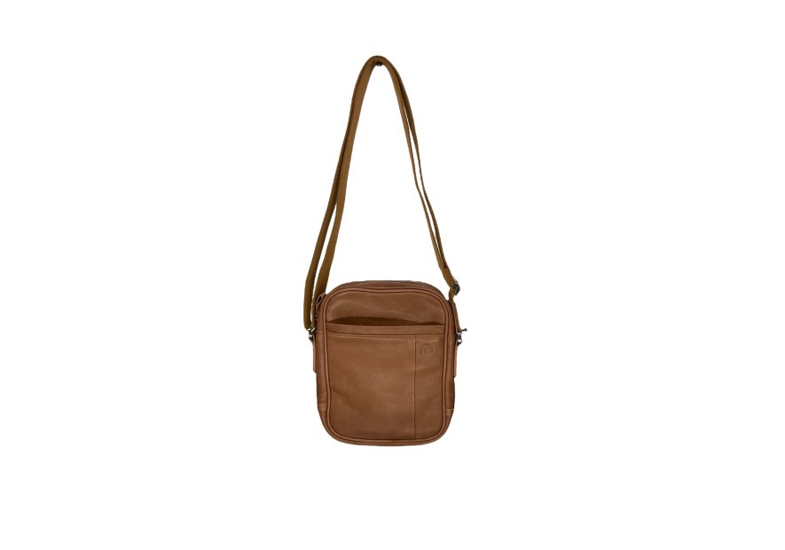 Serge Blanco ANC13009 - CUIR DE VACHETTE - CO blanco anchorage sac homme mm Sacs bandoulière/Sacoches