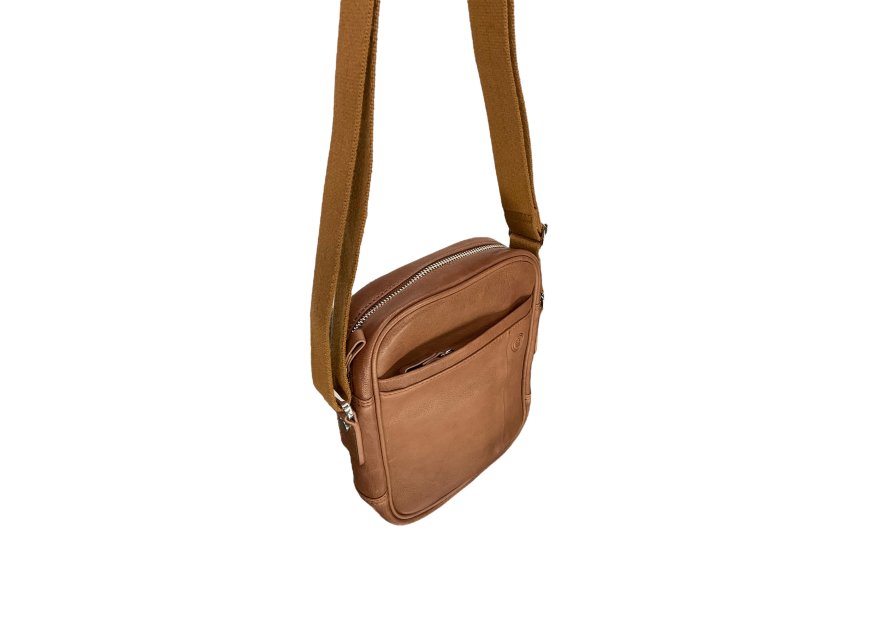 Serge Blanco ANC13009 - CUIR DE VACHETTE - CO blanco anchorage sac homme mm Sacs bandoulière/Sacoches