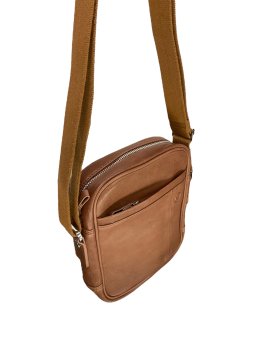 Serge Blanco ANC13009 - CUIR DE VACHETTE - CO blanco anchorage sac homme mm Sacs bandoulière/Sacoches