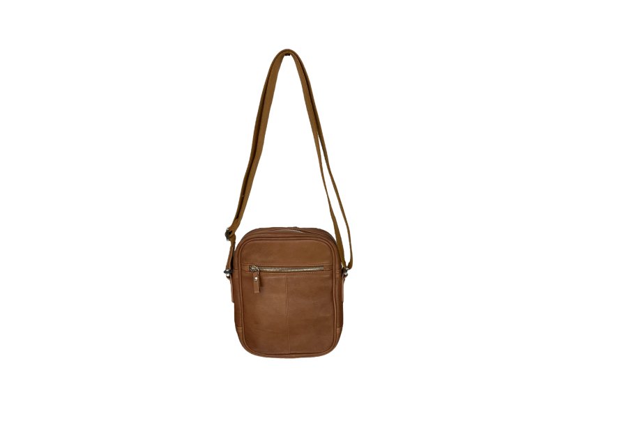 Serge Blanco ANC13009 - CUIR DE VACHETTE - CO blanco anchorage sac homme mm Sacs bandoulière/Sacoches