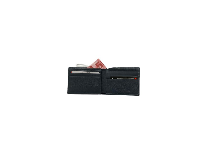 Gerard Henon 33840 - CUIR DE VACHETTE - MARIN gerard henon- amsterdam- petit porte feuille Portefeuilles
