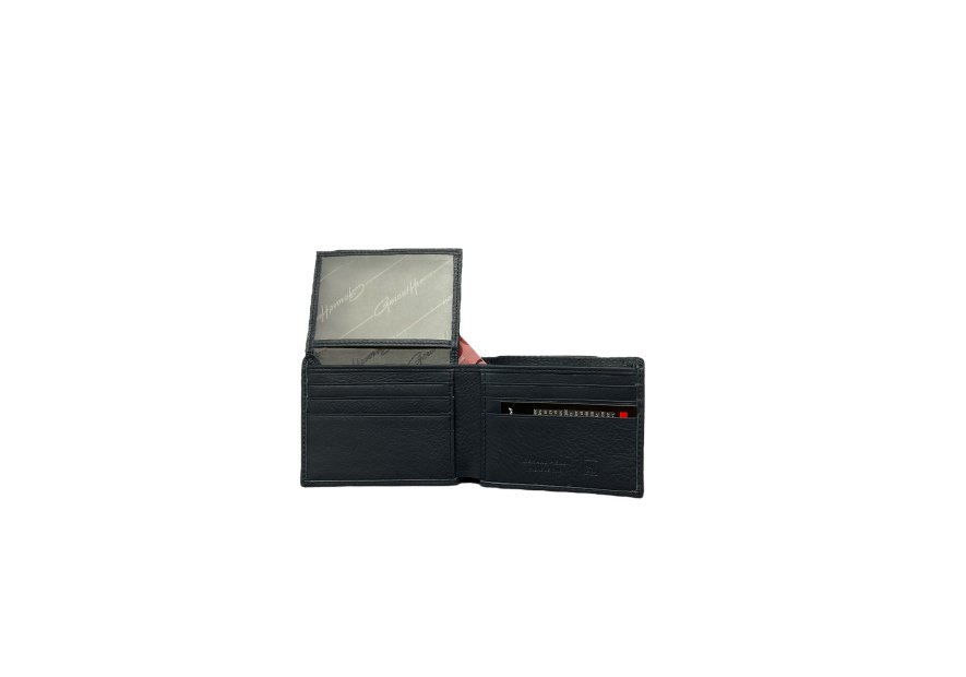 Gerard Henon 33840 - CUIR DE VACHETTE - MARIN gerard henon- amsterdam- petit porte feuille Portefeuilles