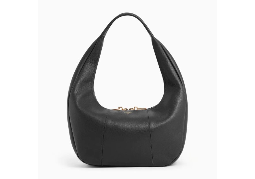 Le Tanneur TJET1410 - CUIR DE VACHETTE - NO le tanneur - juliette- sac hobo porté épaule shopping