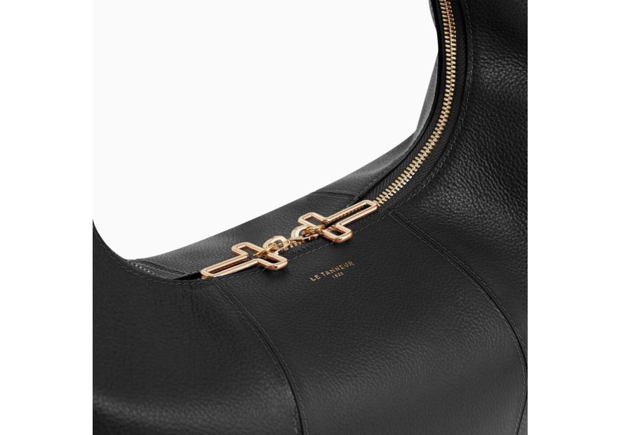 Le Tanneur TJET1410 - CUIR DE VACHETTE - NO le tanneur - juliette- sac hobo porté épaule shopping
