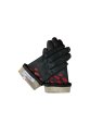 Poujade CRF4DS - CUIR D'AGNEAU - NOIR/RO poujade gants français doublé soie gants-femme
