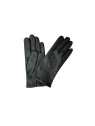 Poujade ALG104/DC - CUIR D'AGNEAU - NOIR poujade- gants en cuir- gants femme gants