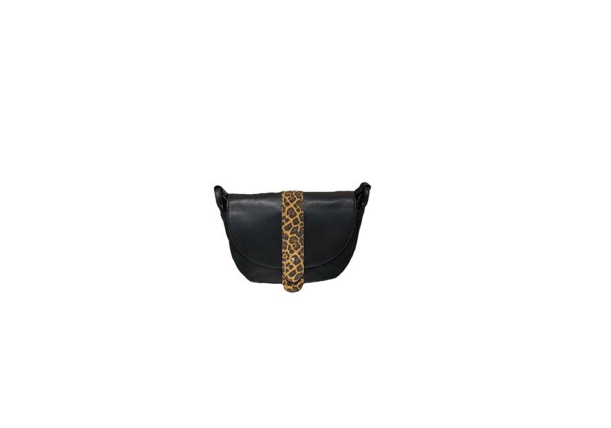 Lancaster 577-09 - CUIR DE VACHETTE - NOIR Soft Vintage - Sac besace Sac business