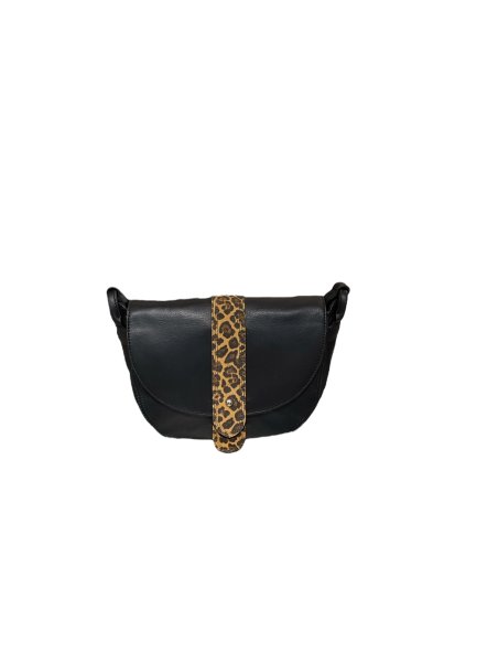 Lancaster 577-09 - CUIR DE VACHETTE - NOIR Soft Vintage - Sac besace Sac business