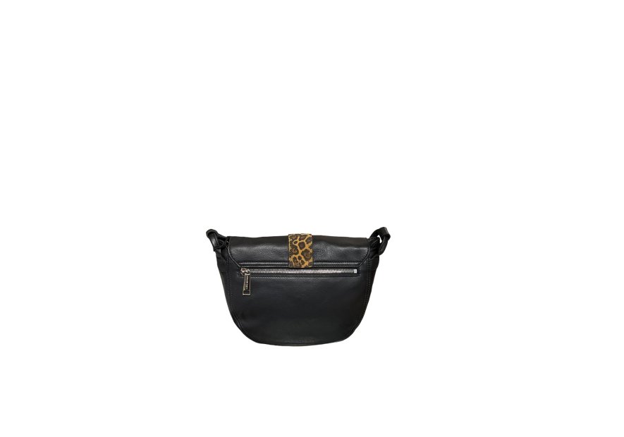 Lancaster 577-09 - CUIR DE VACHETTE - NOIR Soft Vintage - Sac besace Sac business