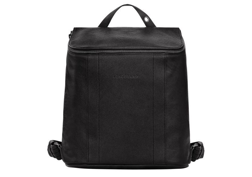 Longchamp 10243/HCV - CUIR DE VEAU - NOIR  sac à dos m 3d Sac à dos business