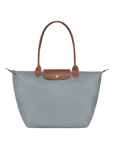 Longchamp 1899089 - NYLON ET CUIR - ACIER  sac cabas l le pliage original format étudiant Sac business