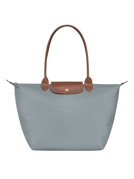 Longchamp 1899089 - NYLON ET CUIR - ACIER  sac cabas l le pliage original format étudiant sac-business