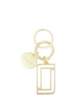 Lancel A12899 porte clés lancel double l p.cles breloque