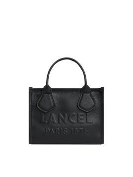 Lancel A12995 - CUIR DE VACHETTE - NOIR cabas zippé s jour de lancel Sac porté main