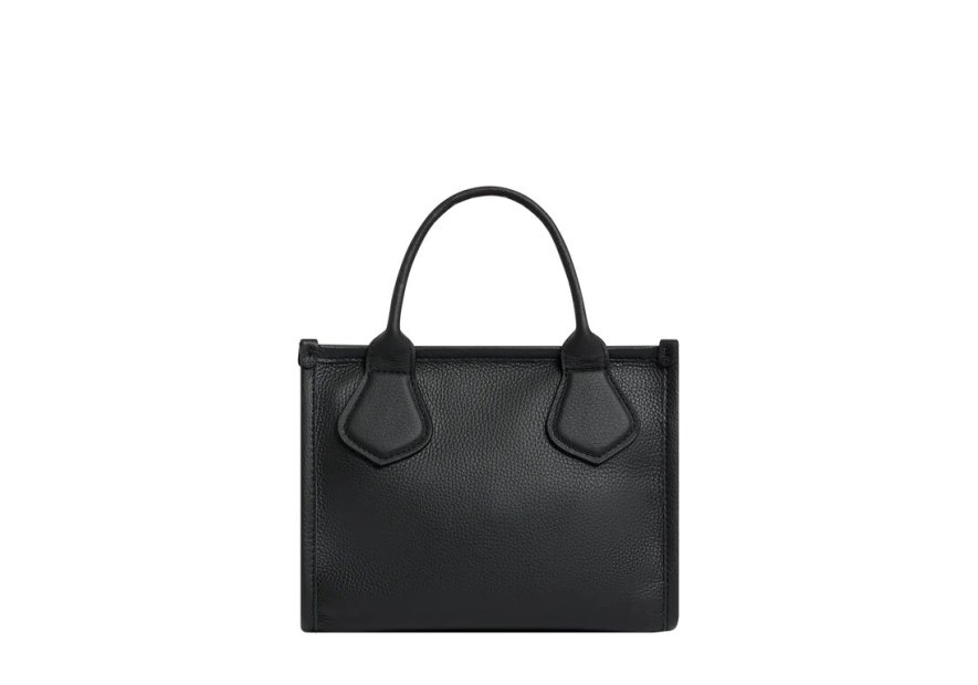 Lancel A12995 - CUIR DE VACHETTE - NOIR cabas zippé s jour de lancel Sac porté main