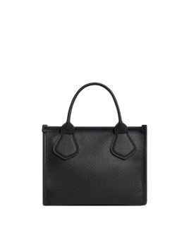 Lancel A12995 - CUIR DE VACHETTE - NOIR cabas zippé s jour de lancel Sac porté main