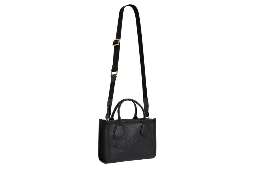 Lancel A12995 - CUIR DE VACHETTE - NOIR cabas zippé s jour de lancel Sac porté main